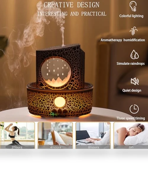 Aromatherapy Humidifier for Sleep Relaxation — Air Moisturizers, fuliying
