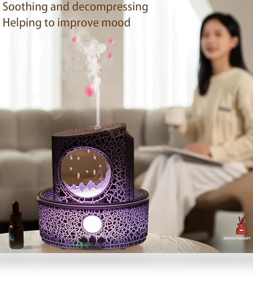 Aromatherapy Humidifier for Sleep Relaxation — Air Moisturizers, fuliying