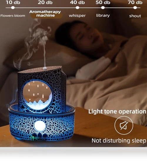 Aromatherapy Humidifier for Sleep Relaxation — Air Moisturizers, fuliying