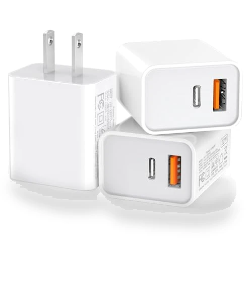 Dual Port USB C Wall Charger — Chargers, CSODINCE