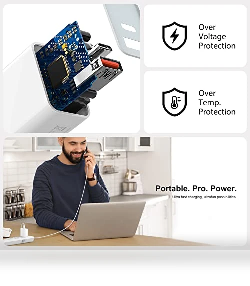 Dual Port USB C Wall Charger — Chargers, CSODINCE