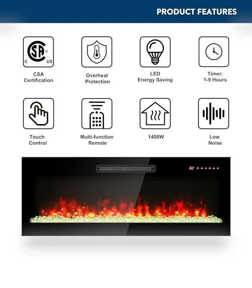 Electric Fireplace Heater — Electric Heating Solutions, Innoflame