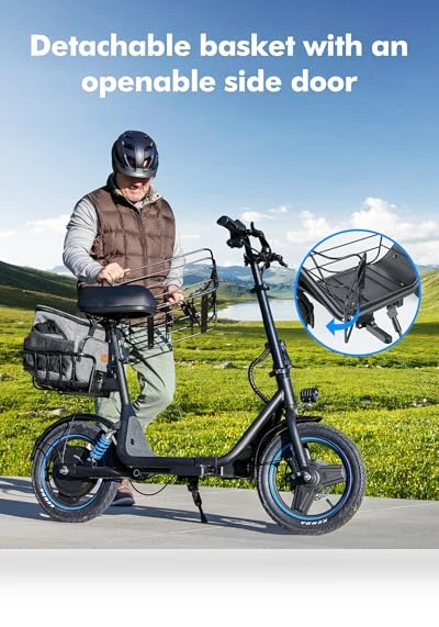 Electric Scooter with Seat — Electric Vehicles, Gyroor