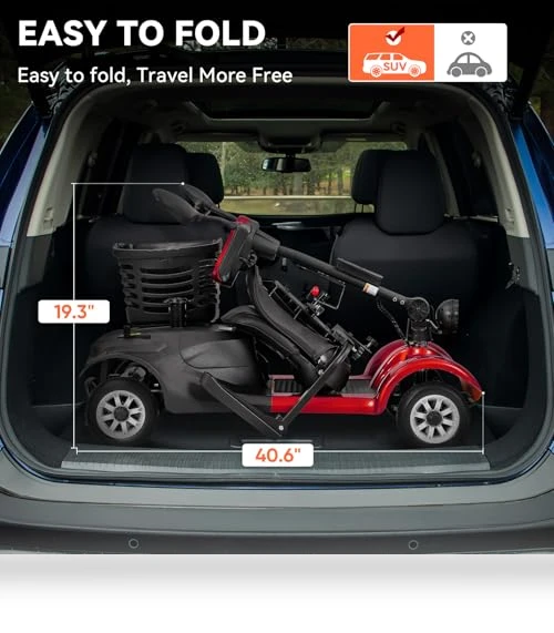 Foldable Compact Travel Scooter — Push Scooters, WheelWavi