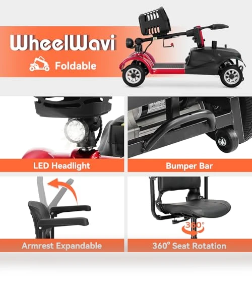 Foldable Compact Travel Scooter — Push Scooters, WheelWavi