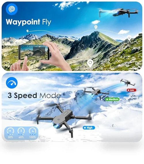 Foldable Mini Drone with Camera — Drones