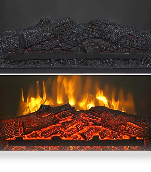 Freestanding Electric Fireplace Stove Space Heater — Portable Electric Heaters, Zokop