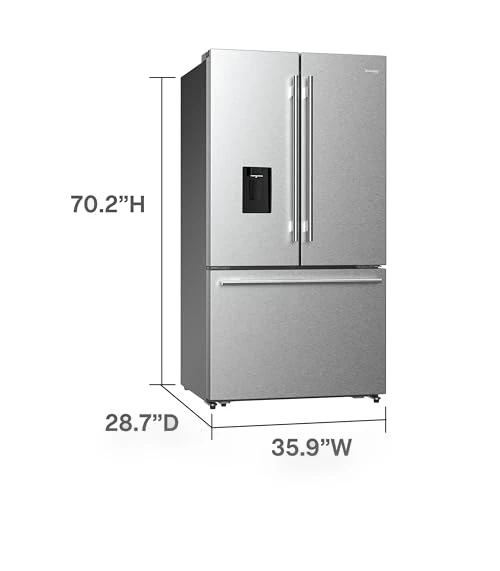 French Door Refrigerator with Bottom Drawer Freezer — Cooling Solutions, DUURA Elite