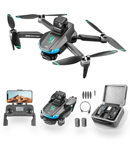 GPS Drone with UHD 4K EIS Anti Shake Dual Camera — Drones, Authticar