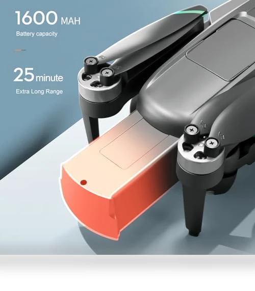 GPS Drone with UHD 4K EIS Anti Shake Dual Camera — Drones, Authticar