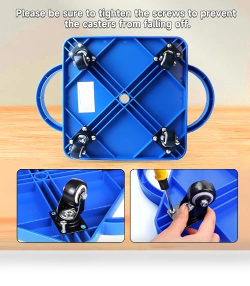 Gym Floor Scooter Board with Handles — Kids Fitness, GSE Games & Sports Expert