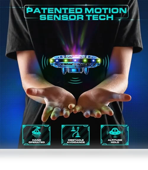 Hand Operated Drone with LED Projection — Drones & UAV Technology, Force1