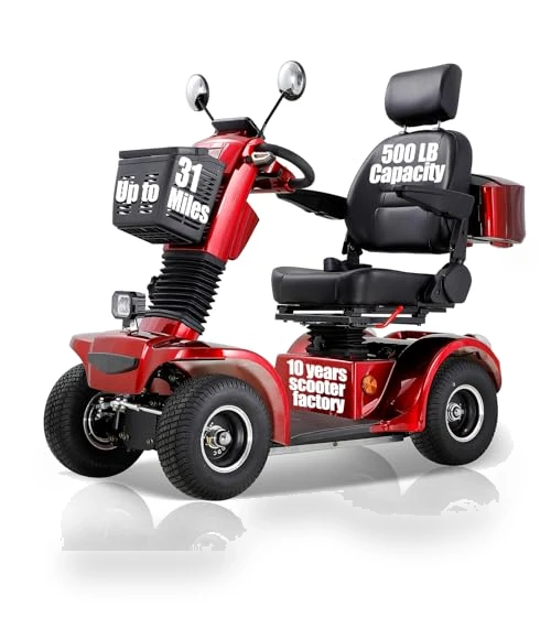 Heavy Duty 4 Wheel Mobility Scooter — Push Scooters, CreekT