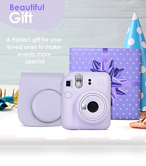 Instax Mini 12 Camera with Instant Mini Film Bundle — Instant, Fujifilm