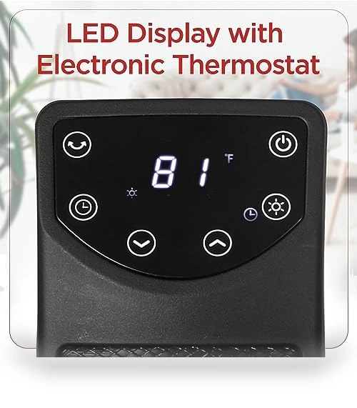 Oscillating Space Heater — Portable Heating Solutions, BLACK+DECKER