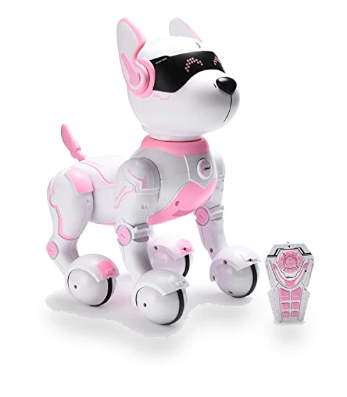Pink Robot Dog — Interactive Figures & Robots, Top Race