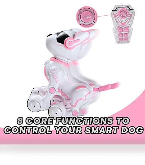 Pink Robot Dog — Interactive Figures & Robots, Top Race