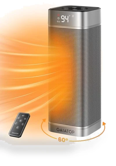 Portable Electric Space Heater — Portable Heating Solutions, Gaiatop