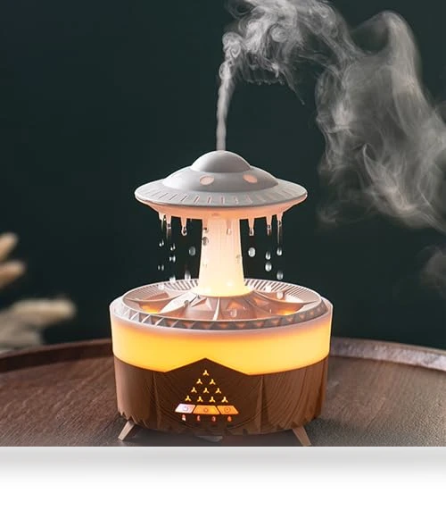 Raindrop Humidifiers for Bedroom — Air Moisturizers, fuliying