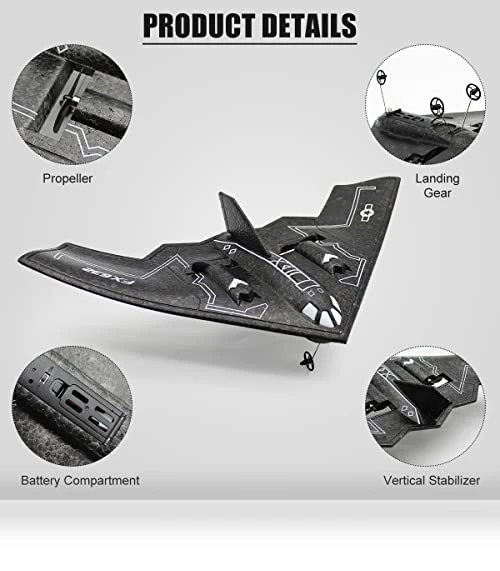 Remote Control B-2 Spirit Stealth Bomber Plane — Remote Control Aircraft, Fisca