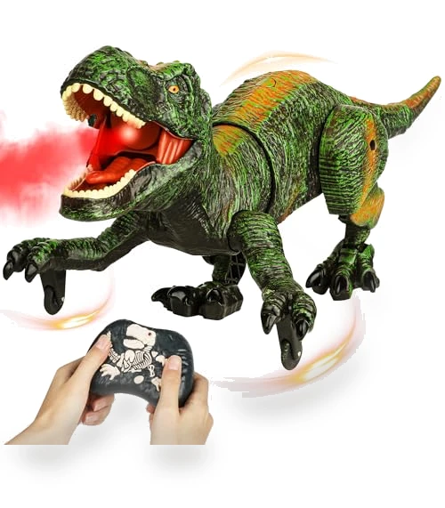 Remote Control Robot Dinosaur Toy — Interactive Figures & Robots, flybakiz