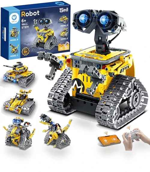 Robot Building Kit with Remote Control — Construction Kits, Sillbird