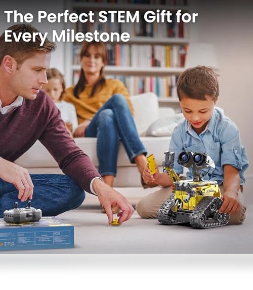 Robot Building Kit with Remote Control — Construction Kits, Sillbird