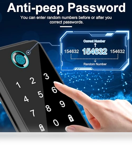 Smart Fingerprint Door Lock — Smart Home Security, icamdoor