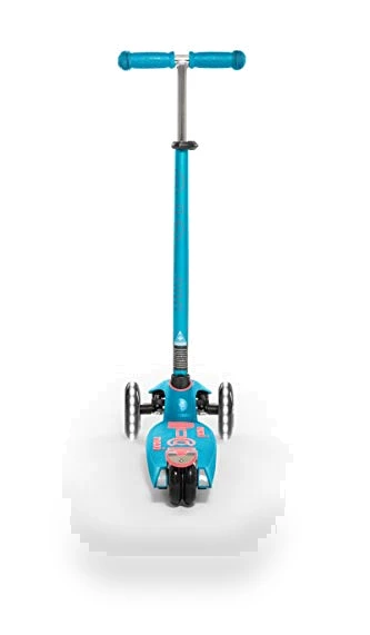 Three Wheeled Lean-to-Steer Scooter with Light-Up Wheels — Push Scooters, Micro