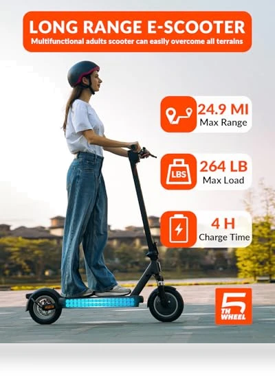 V40 PRO Electric Scooter — Electric Vehicles, 5TH WHEEL