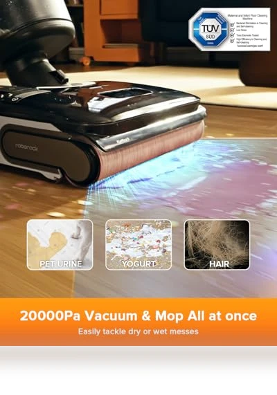Wet Dry Vacuum Cleaner and Mop — Vacuums, Roborock