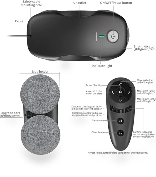 Window Cleaning Robot — Smart Cleaning Robots, TOSIMA