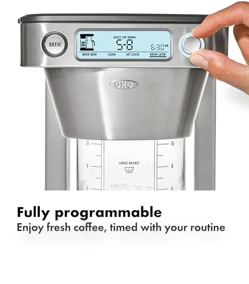 12-Cup Coffee Maker With Podless Single-Serve Function — Coffee Makers, OXO