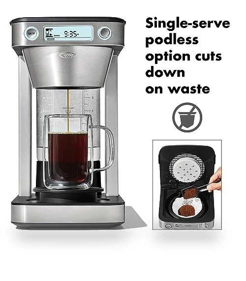 12-Cup Coffee Maker With Podless Single-Serve Function — Coffee Makers, OXO