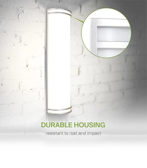 24 Inch Smart RGBW LED Outdoor & Indoor Wall Mount Light Fixture — Garden Illumination, ASD