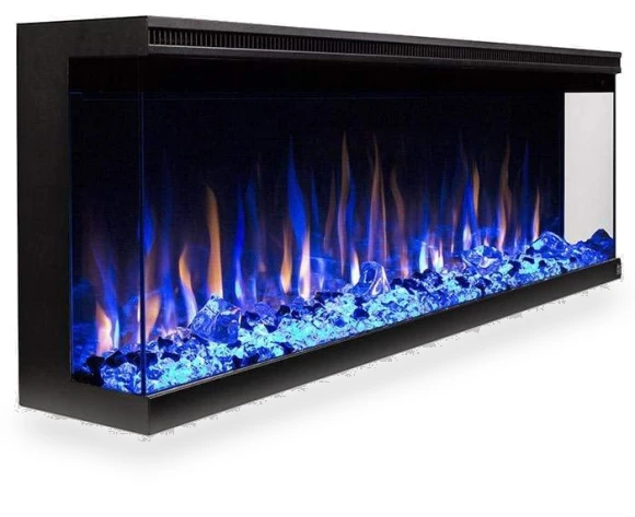 3-Sided Smart Electric Fireplace — Electric Heating Solutions, Touchstone