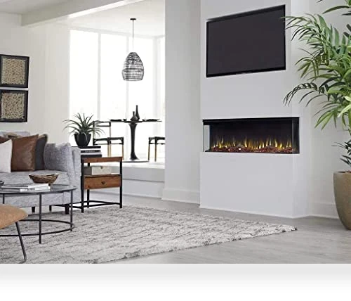 3-Sided Smart Electric Fireplace — Electric Heating Solutions, Touchstone