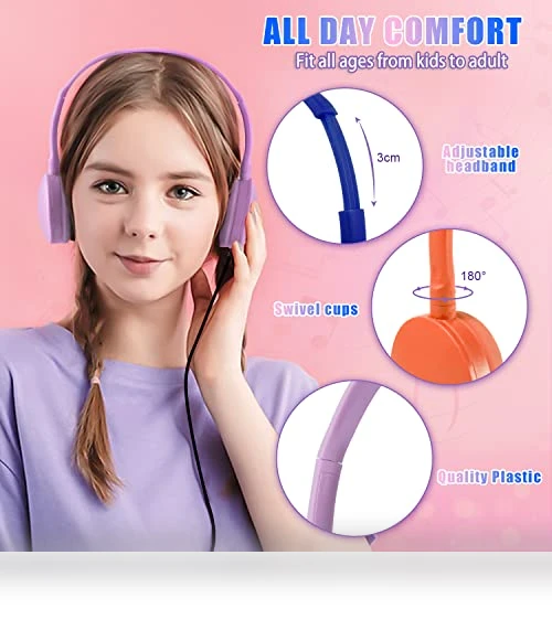 Classroom Kids Headphones Bulk Pack — In-Ear Headphones, CN-Outlet