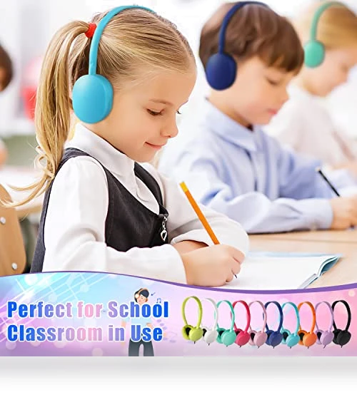 Classroom Kids Headphones Bulk Pack — In-Ear Headphones, CN-Outlet