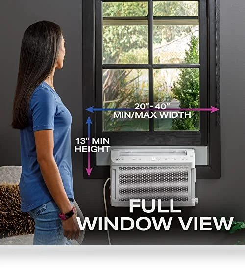 ClearView Inverter Window Air Conditioner Unit — Ceiling Fans, GE Profile