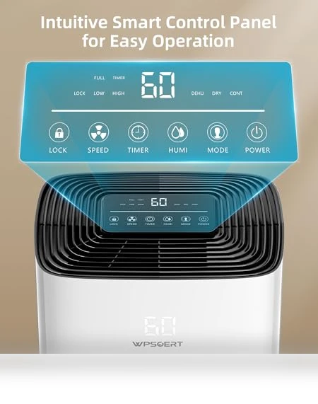 Dehumidifier for Home and Basement — Air Moisture Control