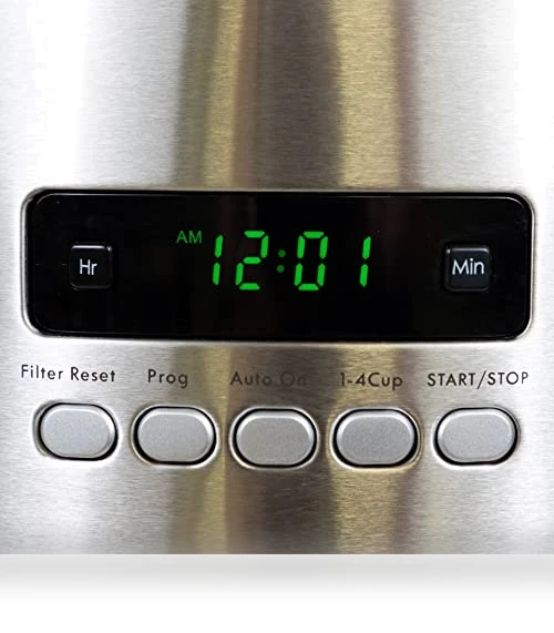 Drip Coffee Maker - 12 Cup Programmable Cafe Machine — Coffee Makers, Koolatron