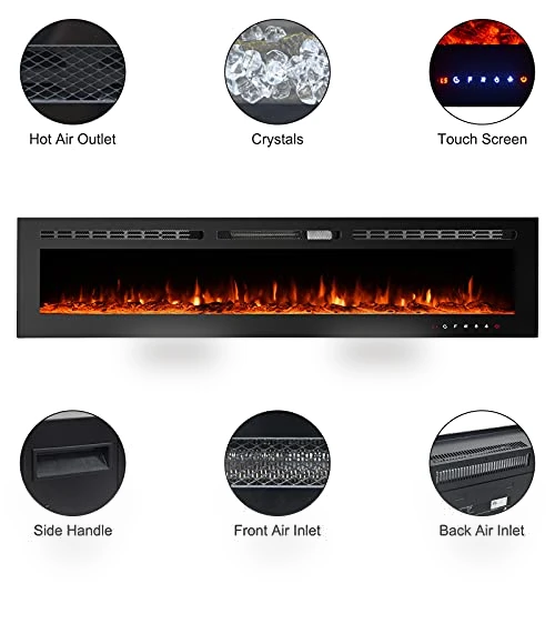 Electric Fireplace Insert — Electric Heating Solutions, CharaVector