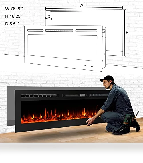 Electric Fireplace Insert — Electric Heating Solutions, CharaVector