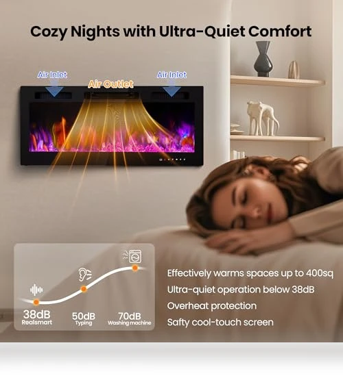 Electric Fireplace Insert — Electric Heating Solutions, RealSmart
