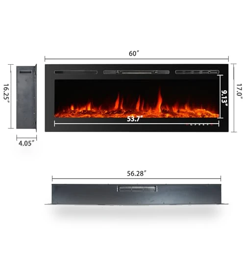 Electric Fireplace Insert — Electric Heating Solutions, CharaVector