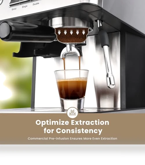 Espresso Machine with Grinder — Coffee & Espresso Combos, Gevi