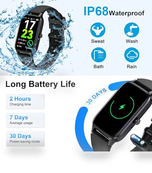 Fitness Activity Tracker Smartwatch — Smartwatches, Soudorv