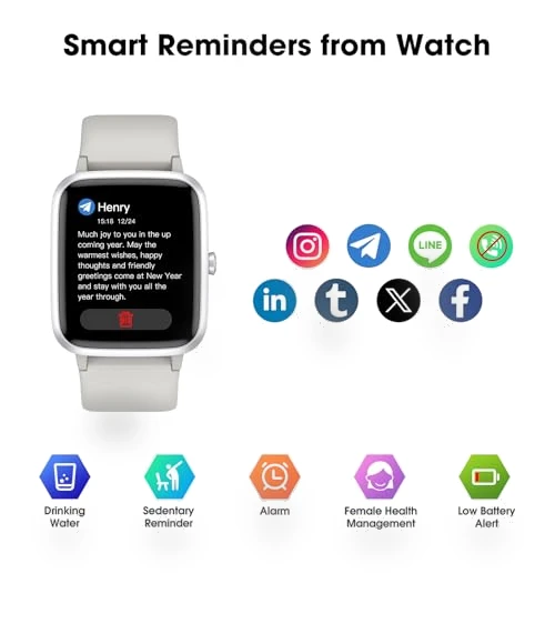 Fitness Tracker Watch with Heart Rate Monitor — Smartwatches, Imzuc