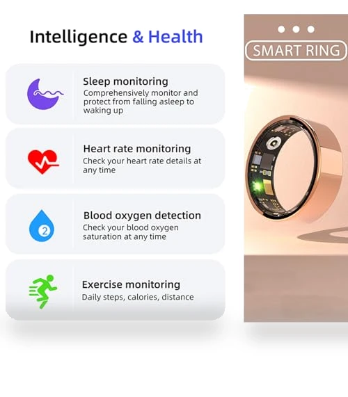 Fitness Tracking Smart Ring — Smart Rings, HitTopss